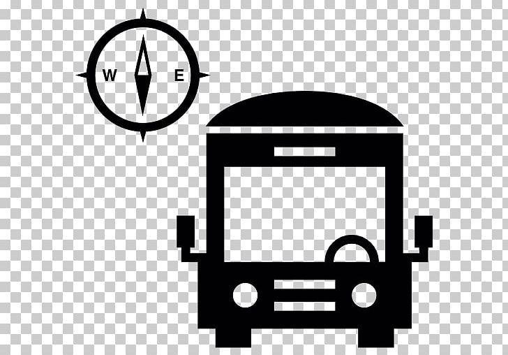 Computer Icons Bus Compass PNG, Clipart, Angle, Area, Black, Black And White, Brand Free PNG Download