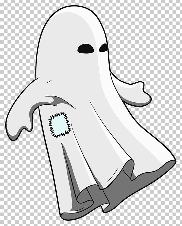 Ghost Halloween PNG, Clipart, Area, Art, Beak, Bird, Black And White Free PNG Download