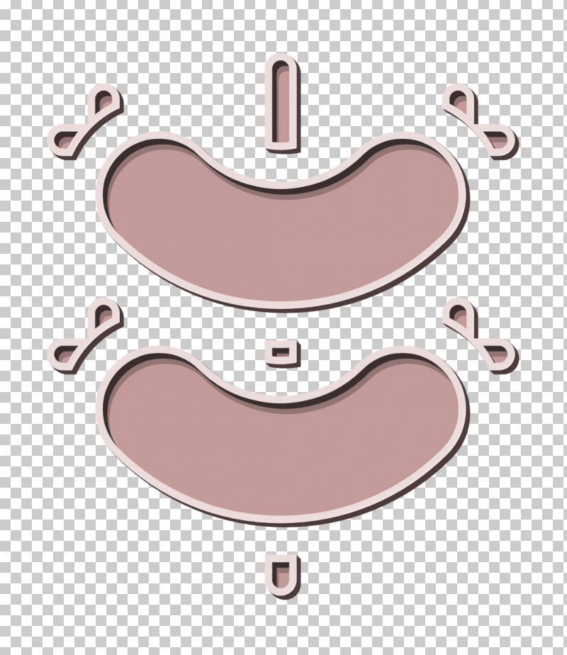 Meat Icon Summer Camp Icon Sausage Icon PNG, Clipart, Cartoon, Heart, Meat Icon, Metal, Nose Free PNG Download