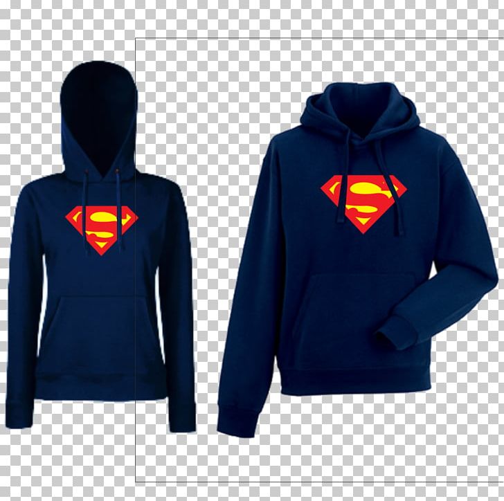 Superman Hoodie Superwoman Batman Bluza PNG, Clipart, Active Shirt, Batman, Blue, Bluza, Brand Free PNG Download
