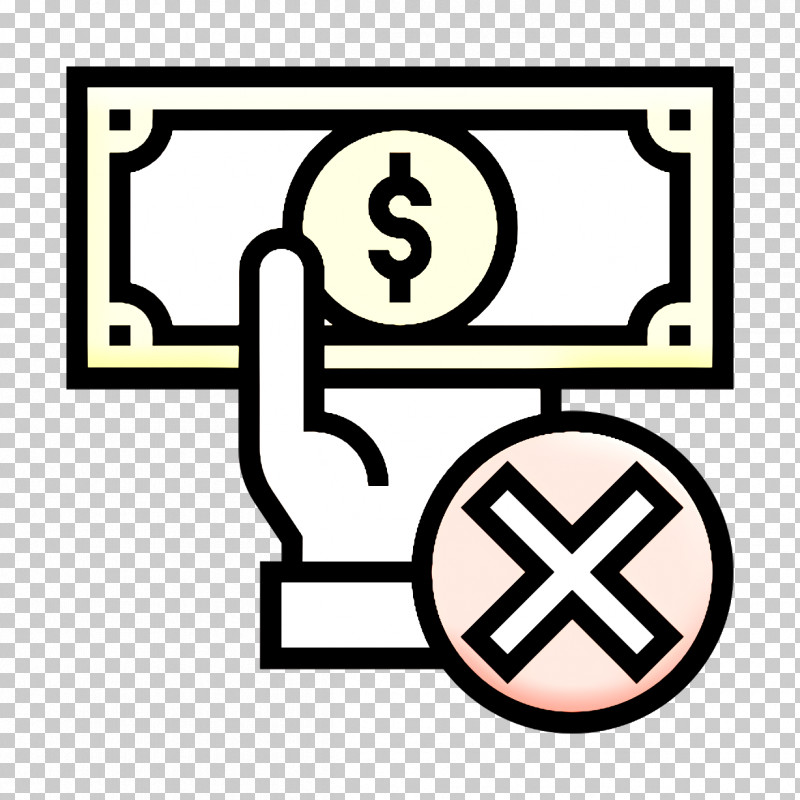 Money Icon Cancel Icon Cashless Society Icon PNG, Clipart, Bank, Banknote, Cancel Icon, Cash, Currency Free PNG Download
