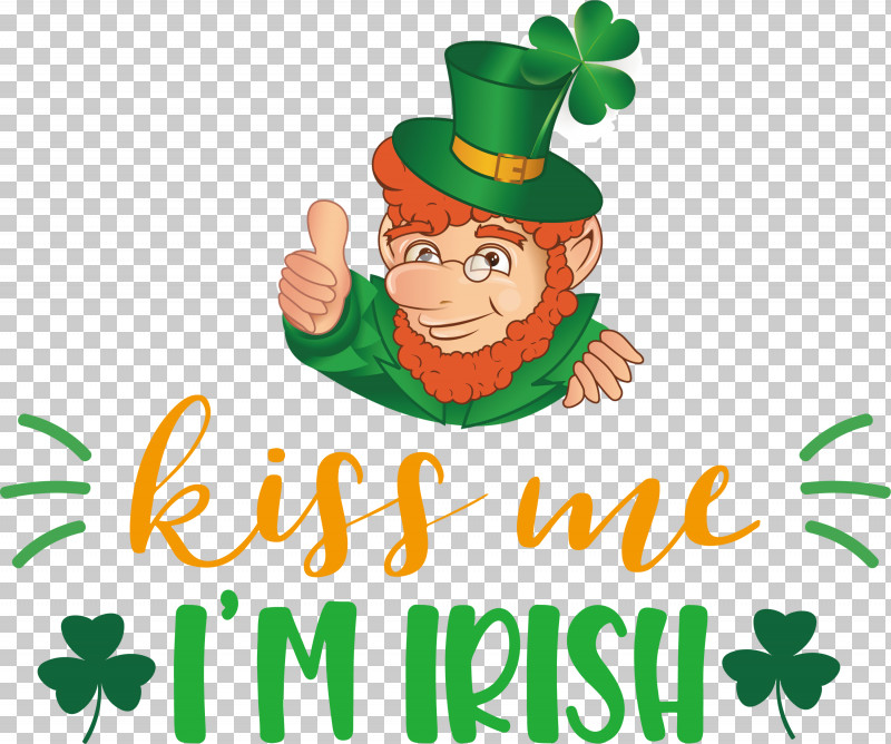 Kiss Me Irish Patricks Day PNG, Clipart, Behavior, Character, Christmas Day, Christmas Ornament, Christmas Ornament M Free PNG Download