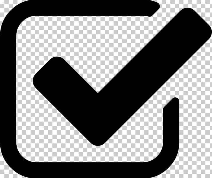 Computer Icons Check Mark Symbol PNG, Clipart, Angle, Area, Black, Black And White, Brand Free PNG Download