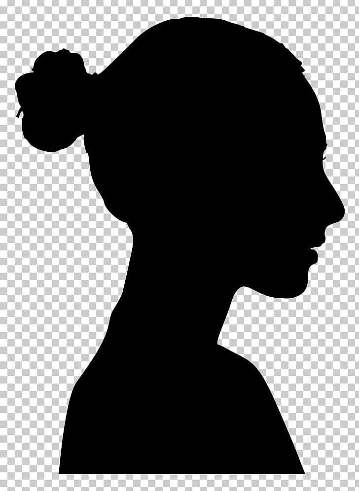 Silhouette Female PNG, Clipart, Black, Black And White, Drawing, Female, Head Free PNG Download
