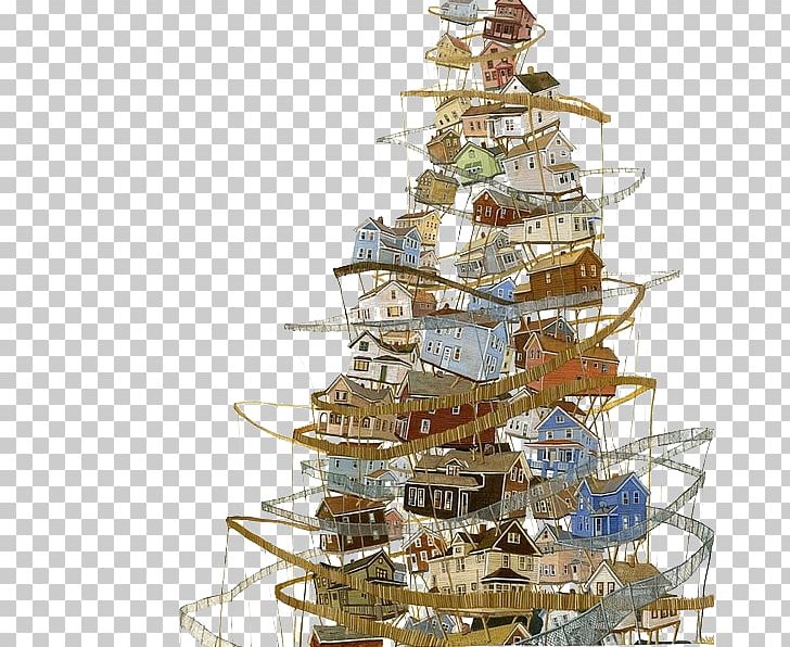 Architecture Painting Art Drawing Illustration PNG, Clipart, Building, Building Vector, Cake, Christmas Decoration, Creat Free PNG Download