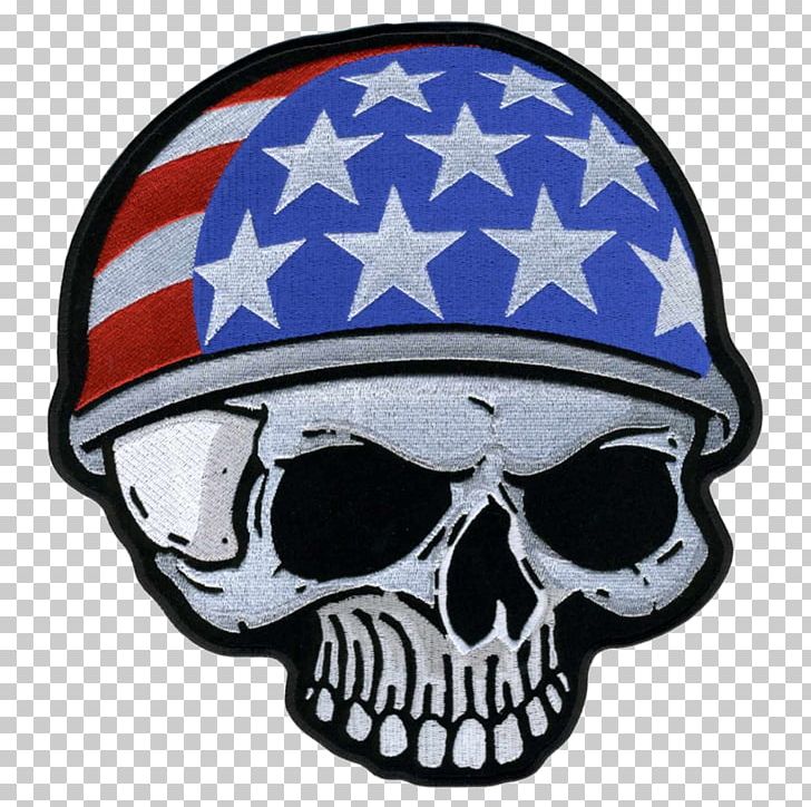 Flag Of The United States Motorcycle Helmets Skull Skeleton PNG, Clipart, Bicycle Helmet, Bone, Cap, Drawing, Embroidered Patch Free PNG Download