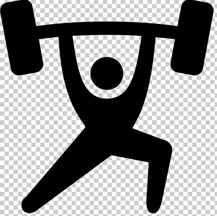 Olympic Weightlifting Weight Training Computer Icons Dumbbell Barbell PNG, Clipart, Basketball Silhouette, Black And White, Deportes De Fuerza, Fitness Centre, Highintensity Interval Training Free PNG Download