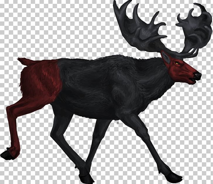 Reindeer Antler Wildlife PNG, Clipart, Antler, Cartoon, Deer, Hair Forest, Reindeer Free PNG Download