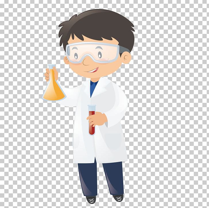 Science Scientist Laboratory Beaker Illustration PNG, Clipart