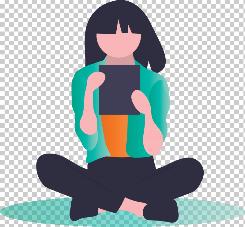 Reading Girl PNG, Clipart, Kneeling, Meditation, Physical Fitness, Reading Girl, Sitting Free PNG Download