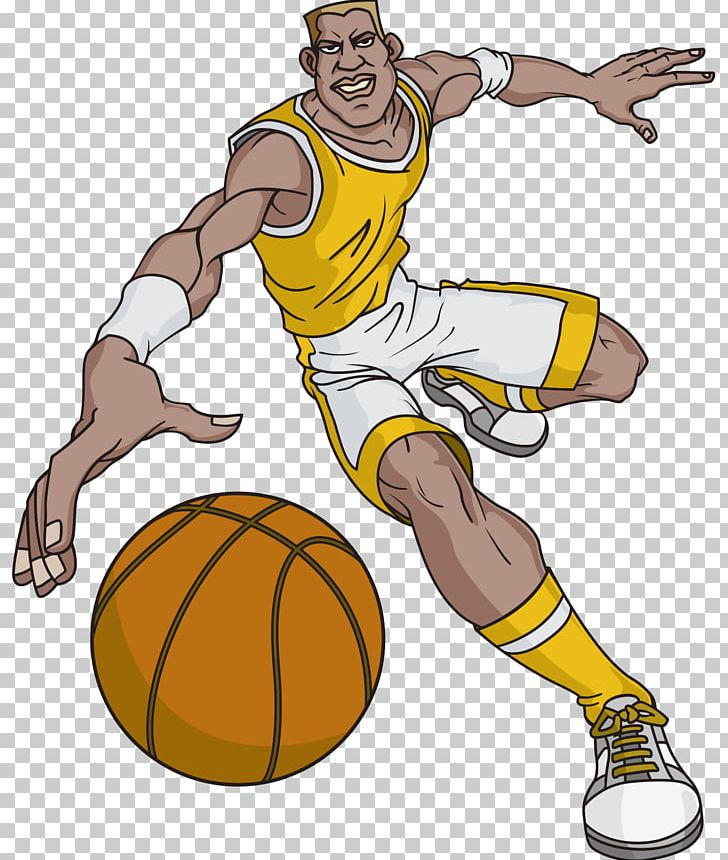 animated basketball player