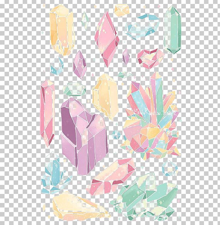 Crystal Drawing Gemstone Mineral Illustration PNG, Clipart, Art, Beautiful, Crystal, Crystal Cluster, Diamond Free PNG Download