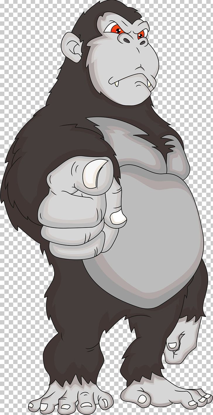 Gorilla PNG, Clipart, Animals, Animation, Arm, Art, Bear Free PNG Download