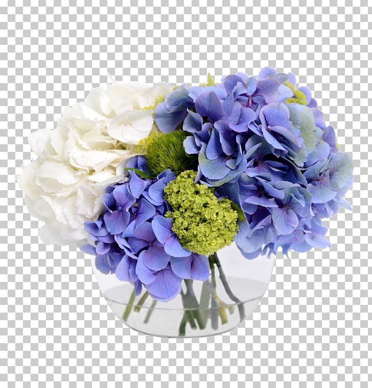 Hydrangea Flower Bouquet Floral Design Cut Flowers PNG, Clipart, Artificial Flower, Blue, Cornales, Cut Flowers, Floral Design Free PNG Download