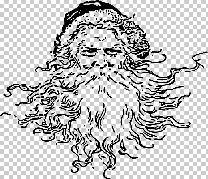 Santa Claus Christmas Black And White PNG, Clipart, Art, Artwork, Black And White, Carnivoran, Christ Free PNG Download
