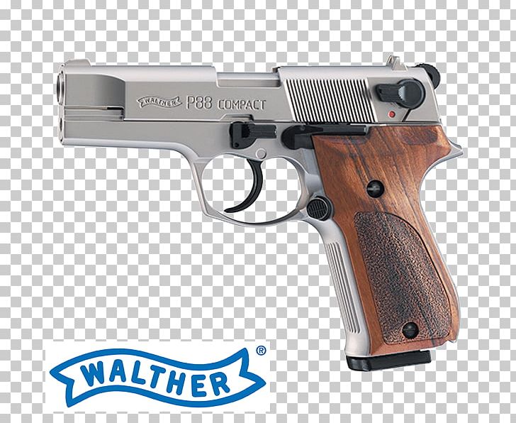 Air Gun Carl Walther GmbH Walther P88 Pistol Firearm PNG, Clipart, Air Gun, Airsoft, Airsoft Gun, Blank, Carl Walther Gmbh Free PNG Download