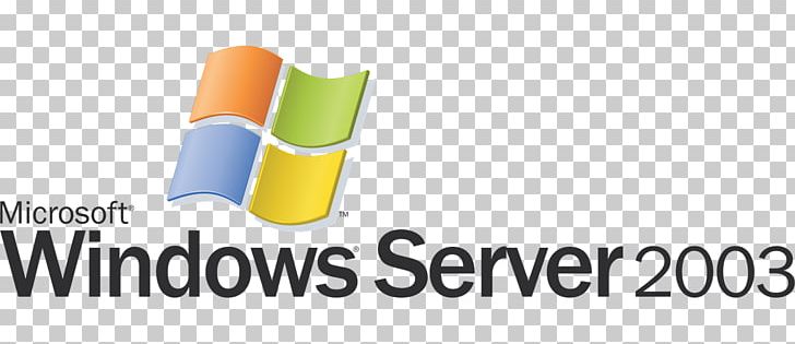 Windows Server 2003 Microsoft Computer Software PNG, Clipart, Brand, Computer Servers, Computer Software, Logo, Logos Free PNG Download