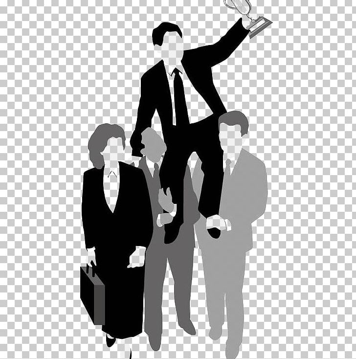 Black And White PNG, Clipart, Black, Black And White, Business, Business Man, Celebrate Free PNG Download