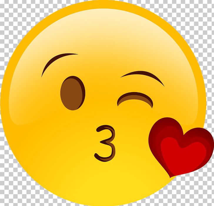 Emoji Kiss Emoticon Sticker PNG, Clipart, Circle, Emoji, Emoticon, Emotion, Emotions Free PNG Download