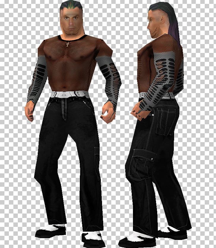 WWF No Mercy WrestleMania X-Seven The Hardy Boyz Clothing WWF Attitude PNG, Clipart, Clothing, Costume, Hardy Boyz, Jeans, Jeff Hardy Free PNG Download