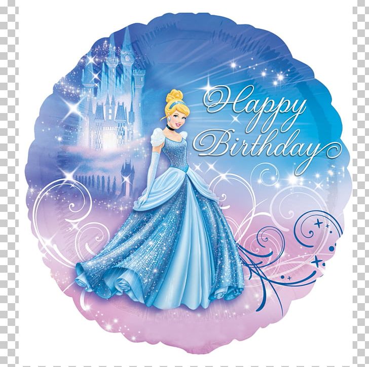 Birthday Mylar Balloon Cinderella Party PNG, Clipart, Aqua, Balloon, Birthday, Blue, Bopet Free PNG Download