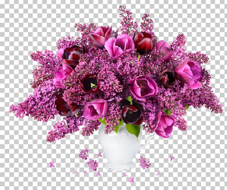 Flower Bouquet Tulip Lilac Vase PNG, Clipart, Artificial Flower, Blossom, Cut Flowers, Daffodil, Flower Free PNG Download