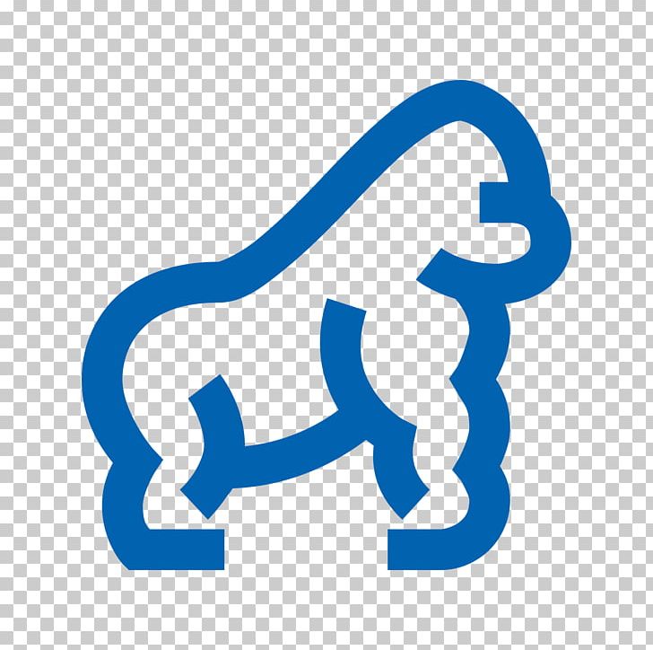 Gorilla Computer Icons Icon Design PNG, Clipart, Animal, Animals, Area, Brand, Clip Art Free PNG Download