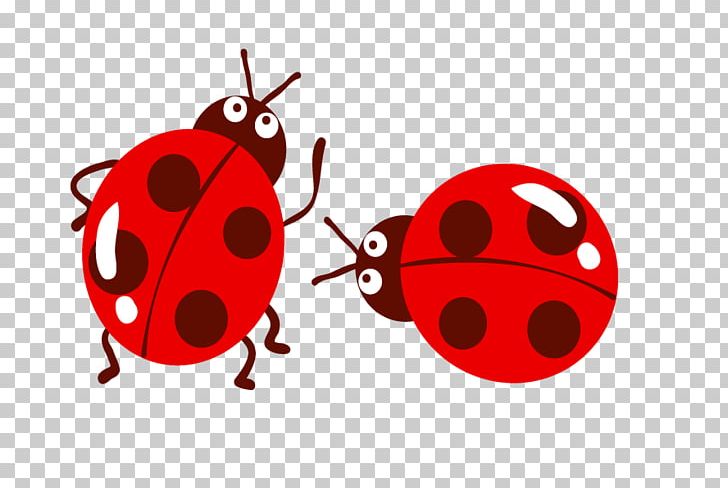 Ladybird Beetle Euclidean PNG, Clipart, Animals, Arthropod, Beetle, Cartoon, Coccinella Septempunctata Free PNG Download