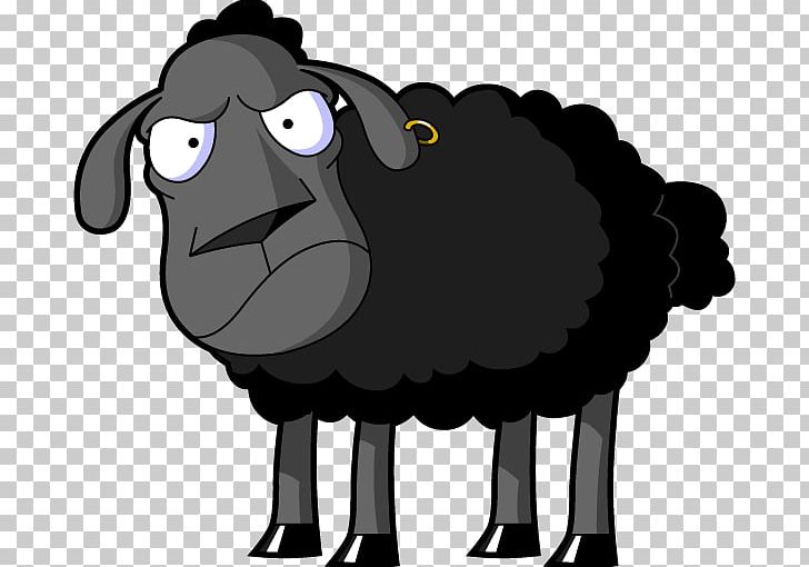Black Sheep Design Cattle PNG, Clipart, Baa Baa Black, Baa Baa Black Sheep, Black, Black And White, Black Sheep Free PNG Download