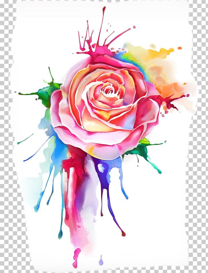 Garden Roses Floral Design Watercolor Painting PNG, Clipart, Closeup, Computer Wallpaper, Cut Flowers, Floristry, Flower Free PNG Download