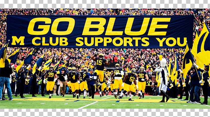 Michigan Wolverines Football University Of Michigan Michigan–Notre Dame Football Rivalry Notre Dame Fighting Irish Football Ohio State Buckeyes Football PNG, Clipart, Advertising, Banner, Cheering, Coach, Competition Event Free PNG Download