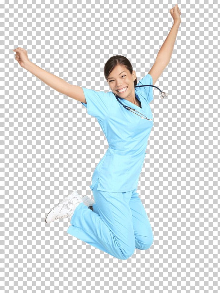 Nursing Scrubs Stock Photography National Council Licensure Examination Unlicensed Assistive Personnel PNG, Clipart, Arm, Blue, Excited, Female, Health Care Free PNG Download
