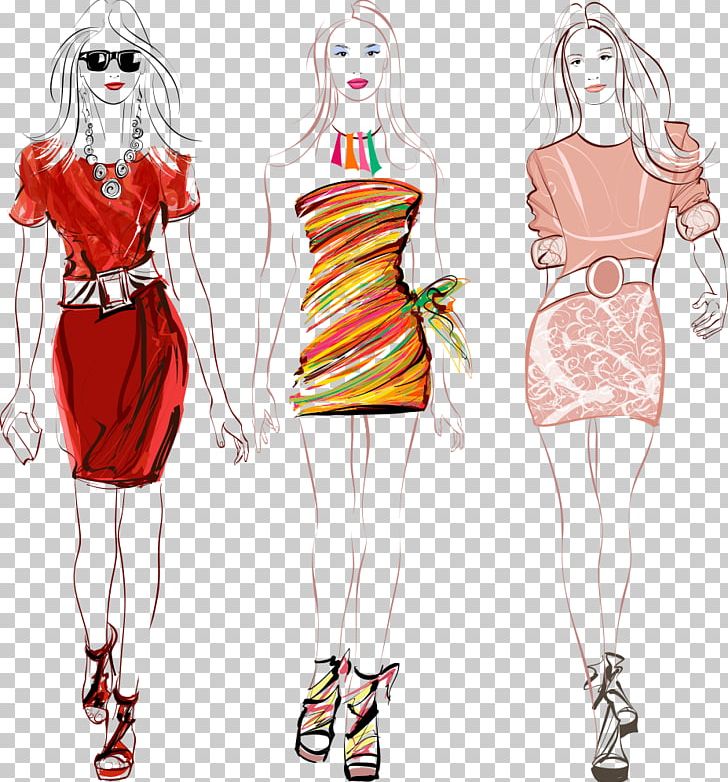 Fashion Show PNG, Clipart, Beauty, Cartoon Beauty, Color, Color Pencil, Color Powder Free PNG Download