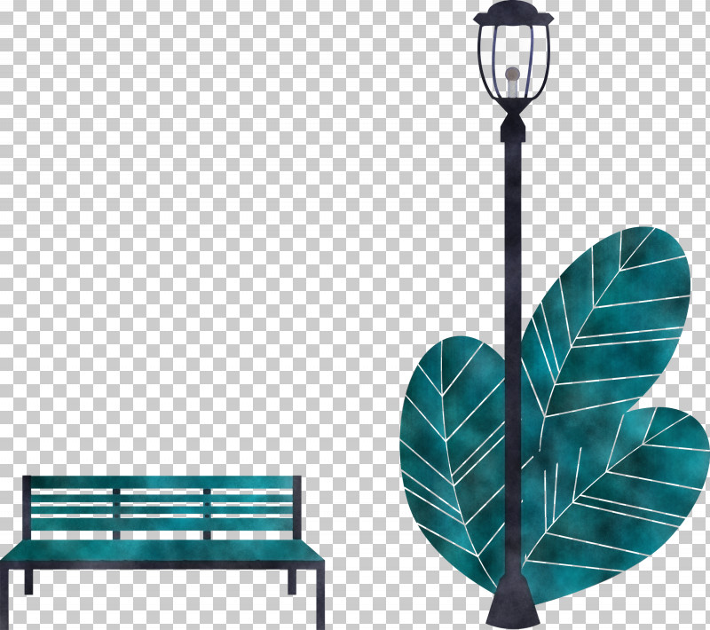 Street Light Park Bench PNG, Clipart, Furniture, Leaf, Park Bench, Plant, Shelf Free PNG Download