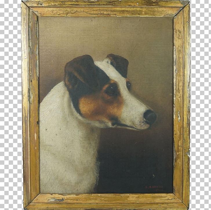 Jack Russell Terrier Dog Breed Oil Painting Portrait PNG, Clipart, Antique, Art, Dog, Dog Breed, Dog Like Mammal Free PNG Download