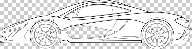 McLaren Automotive Car McLaren F1 GTR McLaren P1 GTR PNG, Clipart, Angle, Auto Part, Black And White, Car, Car Design Free PNG Download