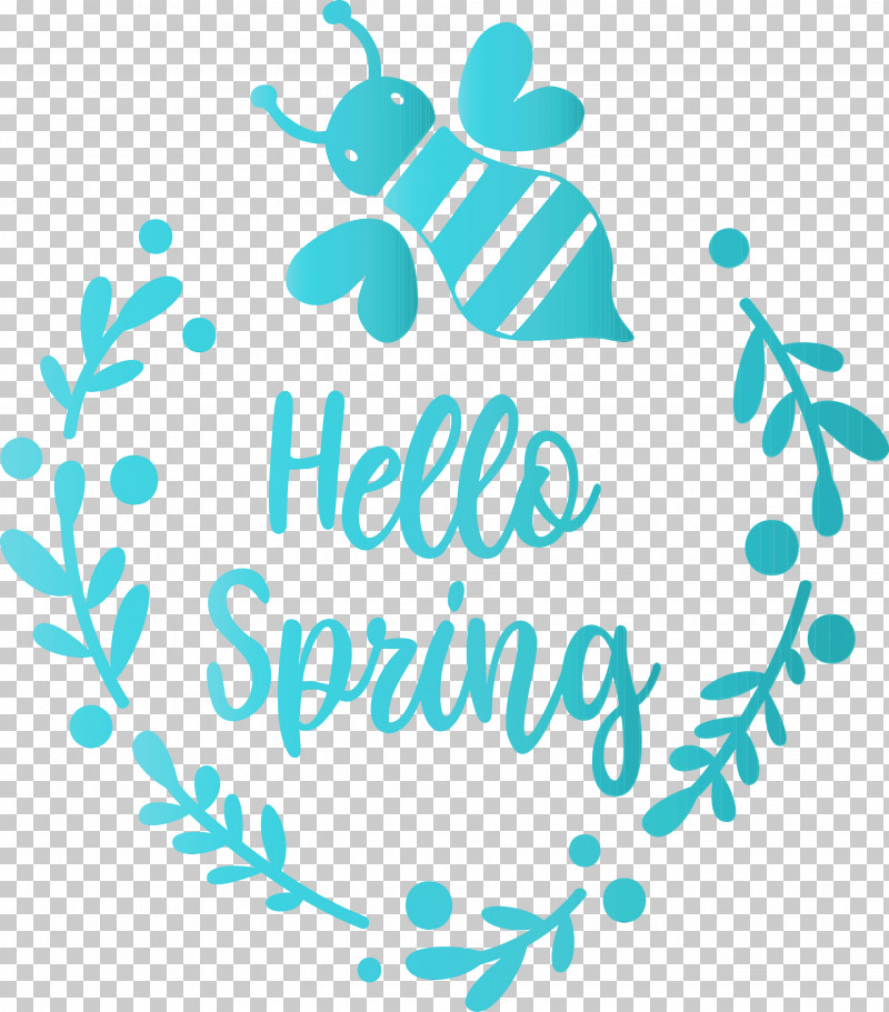 Aqua Turquoise Text Teal Font PNG, Clipart, Aqua, Hello Spring, Paint, Spring, Teal Free PNG Download