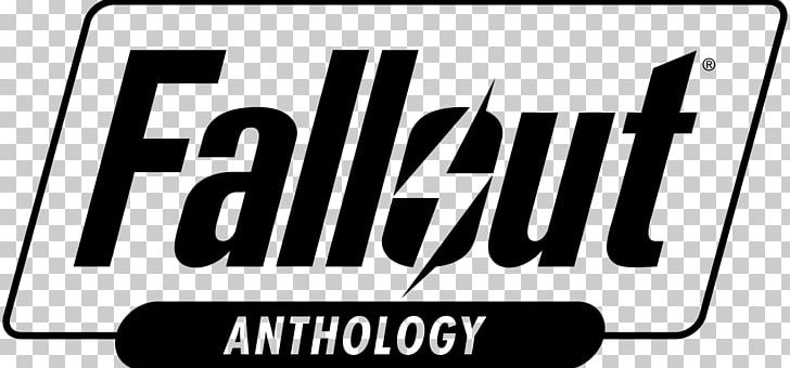 Fallout 3 Logo Brand Video Game PNG, Clipart, Area, Black And White, Brand, Call Of Duty Black Ops Iii, Elder Scrolls Free PNG Download