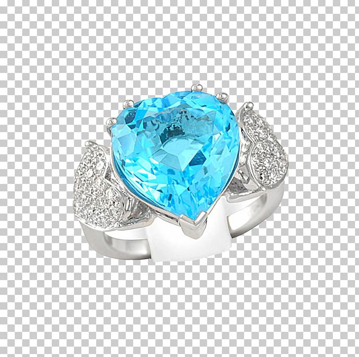 Ring Diamond Sapphire Blue PNG, Clipart, Atmosphere, Blue, Body Jewelry, Crystal, Designer Free PNG Download
