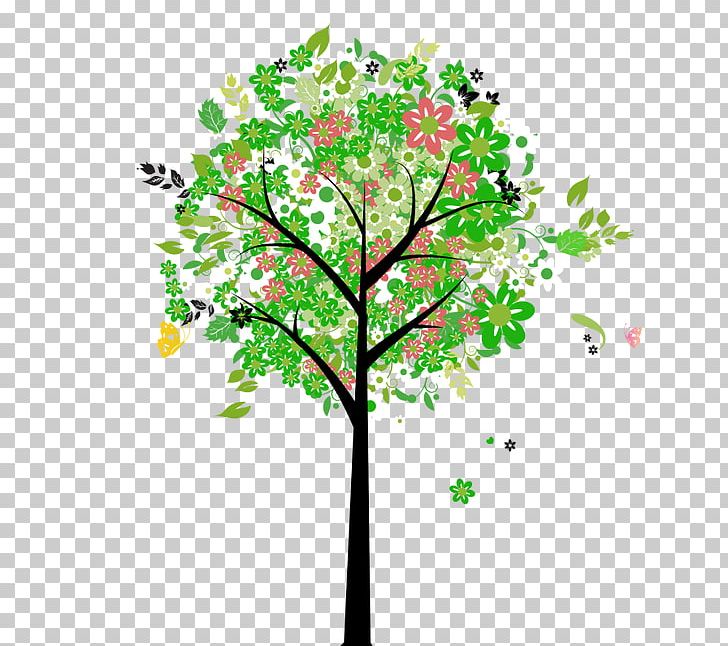 Mural Wall Illustration PNG, Clipart, Autumn Tree, Branch, Butterfly, Christmas Tree, Defoliation Free PNG Download