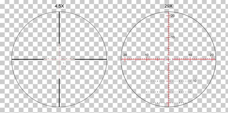 Telescopic Sight Reticle Angle Minute Of Arc PNG, Clipart, Angle, Area, Circle, Diagram, Gun Free PNG Download