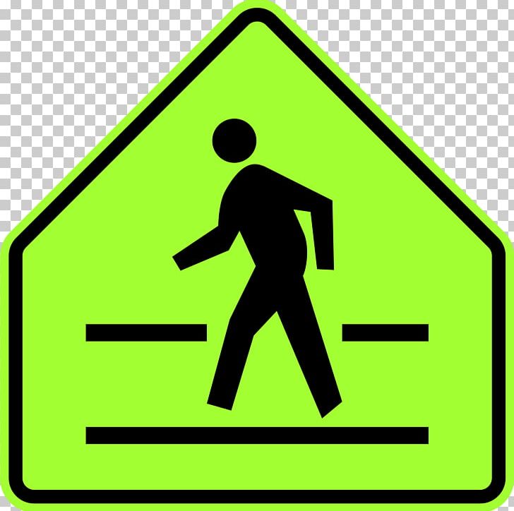 Pedestrian Crossing Traffic Sign Warning Sign PNG, Clipart, Angle, Area, Bicycle, Driving, Grass Free PNG Download