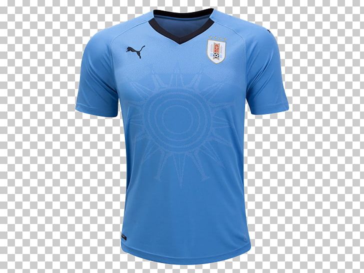 2018 World Cup Uruguay National Football Team T-shirt Jersey PNG ...