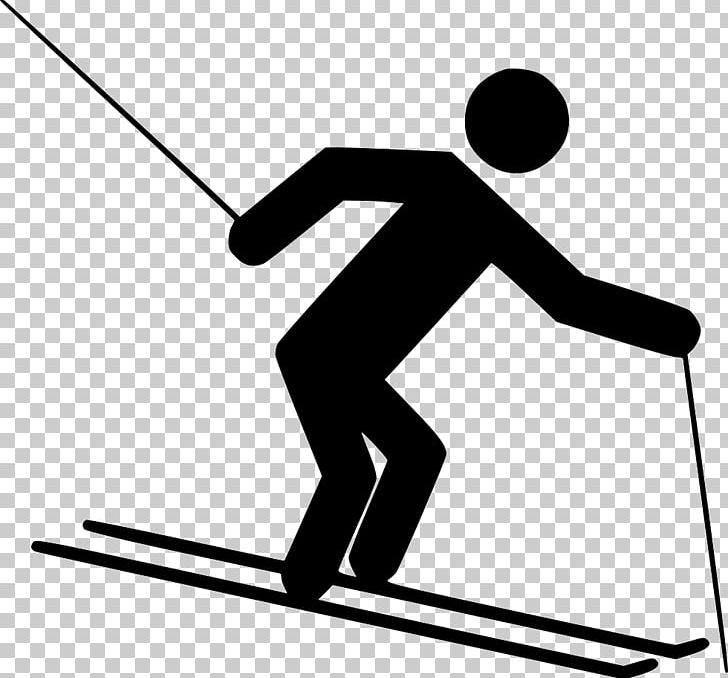 Nassfeld Alpine Skiing Sport Downhill PNG, Clipart, Alpine Skiing, Angle, Area, Black, Black And White Free PNG Download