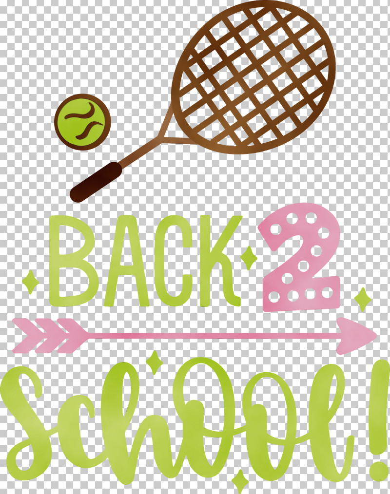 Tennis Racket Tennis Yellow Line Racket PNG, Clipart, Back To School, Education, Geometry, Line, Mathematics Free PNG Download