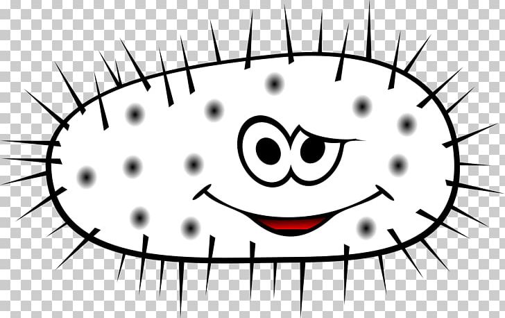 Bacteria Microorganism Website PNG, Clipart, Angle, Bacteria Cliparts Png, Black And White, Cartoon, Circle Free PNG Download