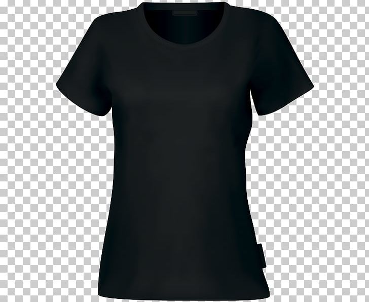 T-shirt Clothing Neckline Top PNG, Clipart, Active Shirt, Black ...