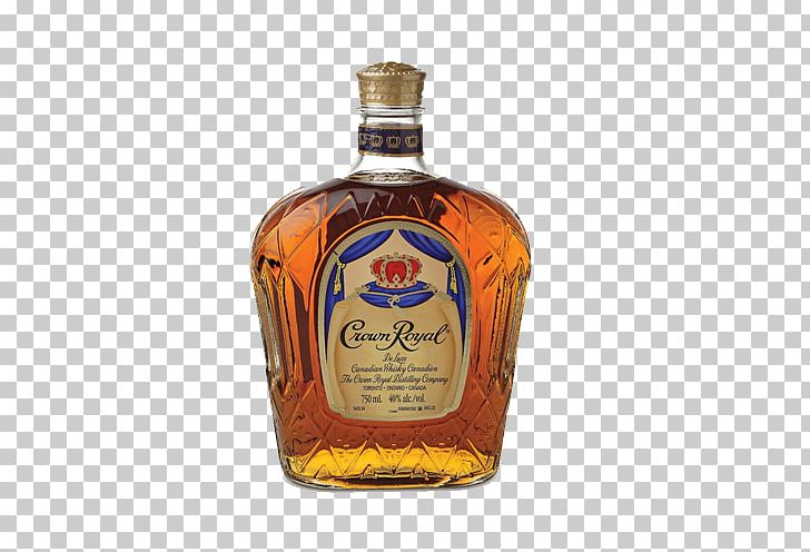 Crown Royal Canadian Whisky Blended Whiskey Distilled Beverage PNG, Clipart, Alcoholic Beverage, Blended Whiskey, Bottle, Bourbon Whiskey, Cake Free PNG Download