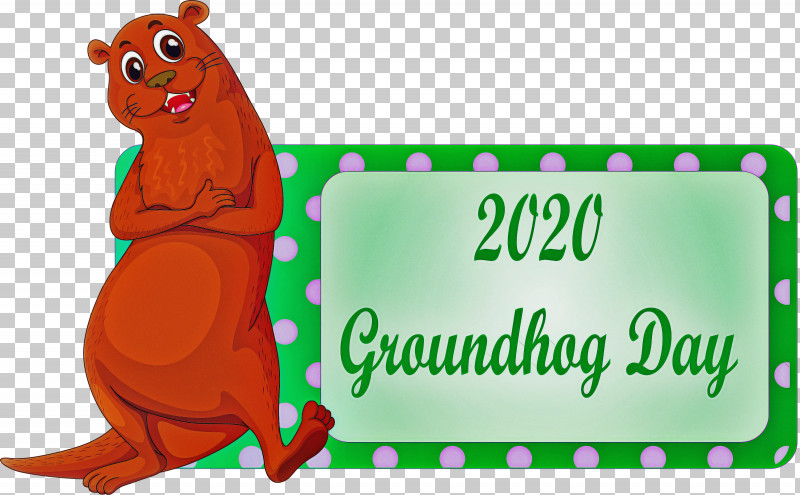 Groundhog Groundhog Day Happy Groundhog Day PNG, Clipart, Animal Figure, Green, Groundhog, Groundhog Day, Happy Groundhog Day Free PNG Download