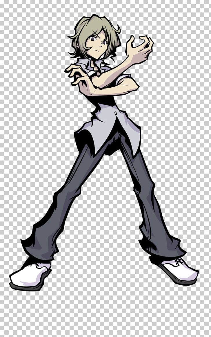The World Ends With You Nintendo DS Video Game Nintendo Switch PNG, Clipart, Anime, Art, Black, Black And White, Cartoon Free PNG Download